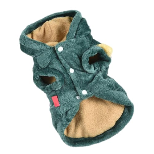 Disfraz de dinosaurio para perros, disfraz de dinosaurio para gatos, ropa de cosplay para gatos, ropa divertida para gatos, ropa de vacaciones reutilizable para Halloween Cosp