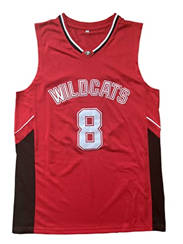 Mens Wildcats High School Jersey,14 Troy Bolton...