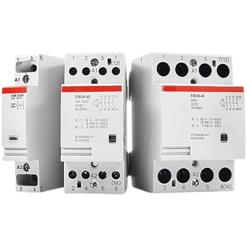 Contacteur série ESB25 et ESB40 triphasé pour tableau électrique modulaire