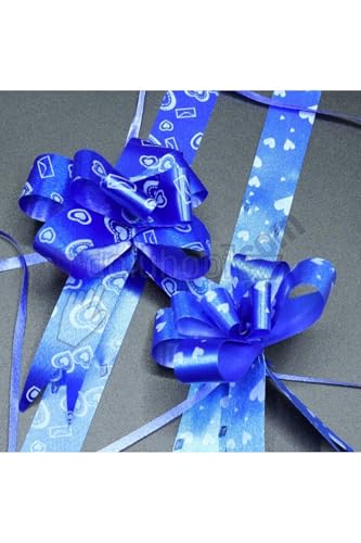 Paket Süsü Pratik Fiyonk, 10'lu, 35 Cm, Lacivert