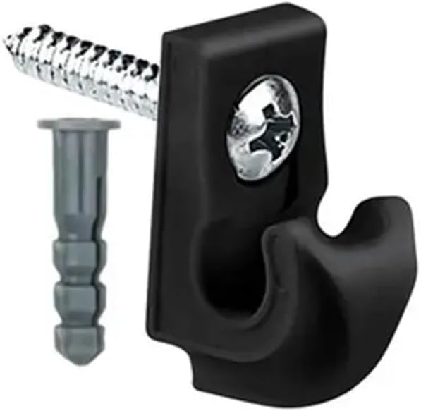 String Light Hooks 30Pcs Plastic String Light Hook Weatherproof Convenient Patio Clips Wire Bundle Holder(White)