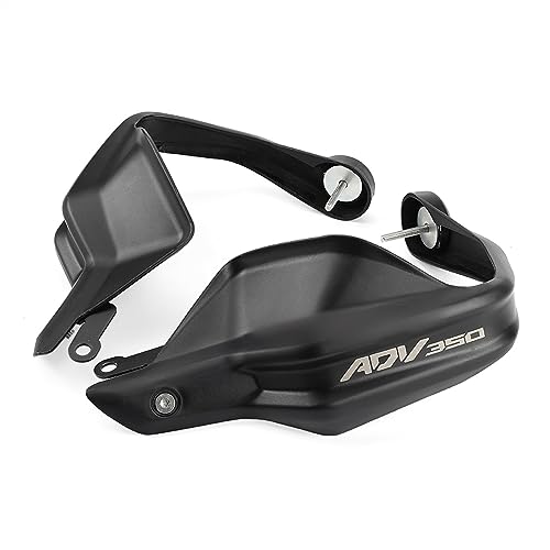 Protège-mains ADV350 au design noir épuré pour une finition parfaite