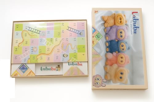 Image of Monster Girl Classical Ludo and Snakes & Ladders Big Size Board Game | Foldable Game Board with Dice | 2-in-1 Board Games for Kids, Adults & Family | Suitable for Travelling, Gifts