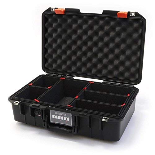 Black & Orange Pelican 1485 Air case with Trekpak dividers.