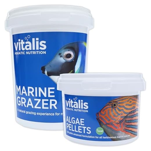 Algae Pellets and Marine Grazers Combo