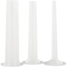3Pcs Sausage Stuffer Filling Tubes Handmade Meat Grinder, 3 Sizes Nozzles Set 1cm 2cm 3cm Bratwurst Italian Polish Sausage Making