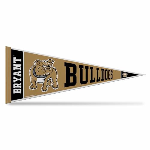Rico Industries NCAA Bryant Bulldogs 12" x 30" Felt Wall Décor Pennant - Great for Home/Bed Room/Man Cave Décor