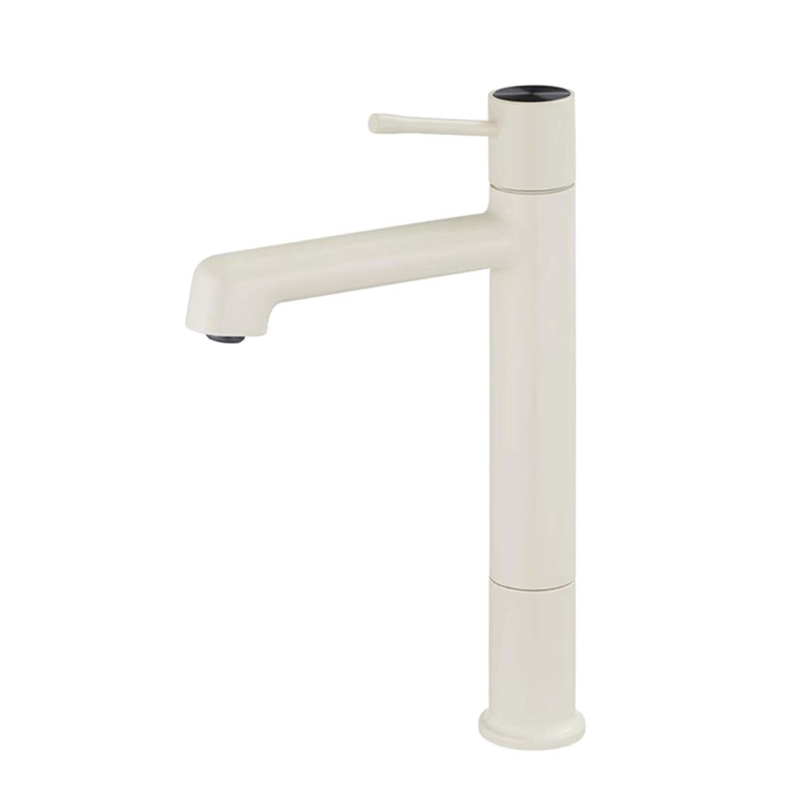 ZYCHSJXA Beige Modern Single Hole Bathroom Faucet RV Sink Mixer Tap for Commercial Lavatory & Kitchen Durable Basin Stylish Home Upgrade