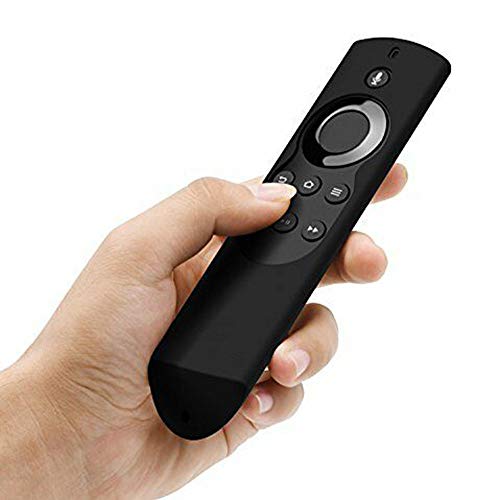 Firetvstick (1St Gen) Remote Case Cover - Auswaur Silicone Shockproof Protective Case Cover Sleeve Skin For Firetv (2017 Edition) (2Nd Gen) And Firetv Stick (1St Gen) Remote Control - Black #TOP6