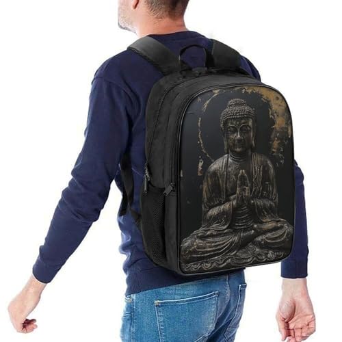 Mochila escolar de Buda para niños de 40x28x16cm impermeable con correas ajustables 5