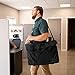 VIVO Monitor Carrying Case for up to 24 inch Screens, Portable Bag, Removable Padded Strap, Accessory Pocket, Water Resistant, Black, CASE-MT02