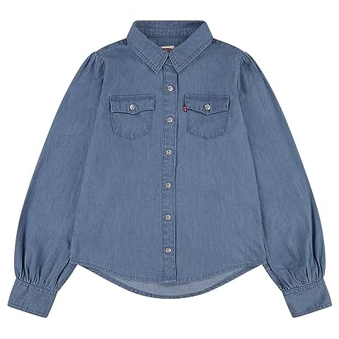 Levi's Girls Western Denim Shirt for 16 Years Cover