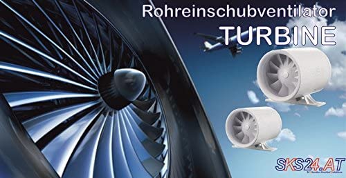Rohrventilator SKS24 Soundless Turbine Duo 100mm