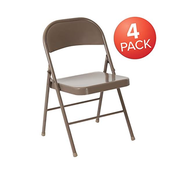 Flash Furniture HERCULES Series Double Braced Metal Folding Chair - Image 3