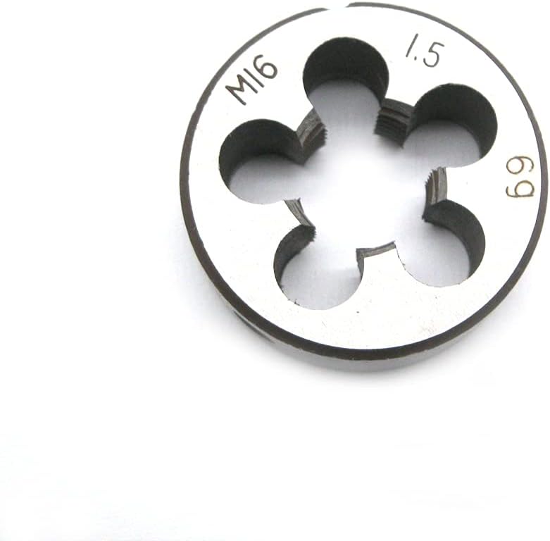 M16 x 1.5mm Metric HSS Thread Tap and Die Set, Right Hand Thread, Silver - Image 2