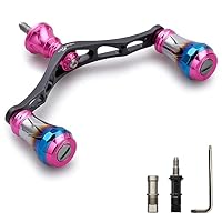 Amazon | HEIGHTEN V1.0 95mm リール ハンドル 20mm ハンドルノブ 搭載