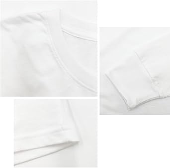 COUVER Men's Cotton Long Sleeve T-Shirt
