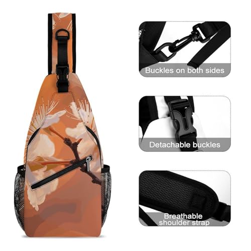 Bolso crossbody casual deportivo para mujer y hombre miniatura 3