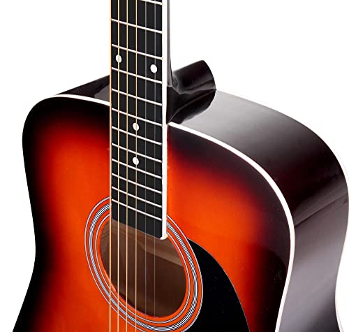 Classic Cantabile WS-10SAB Guitare Folk Sunburst - Les Beatles, Paul McCartney, John Lennon, RIngo Starr, George Harrison Classic Cantabile WS-10SAB Guitare Folk Sunburst – Image 4