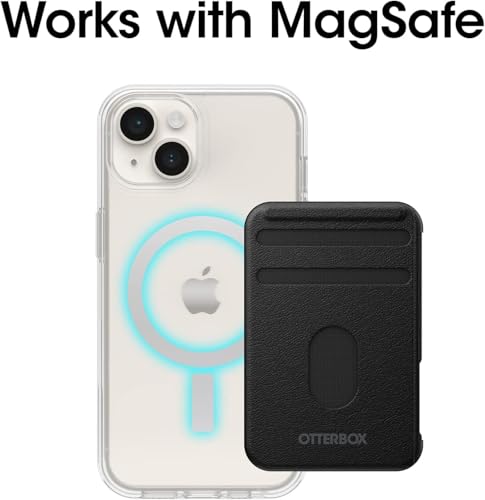 Image of OtterBox Symmetry Series+ Case with Magsafe for iPhone 14 & iPhone 13 (Only) - Non-Retail Packaging - Translucent Clear Rose