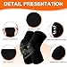 Hercicy 2 Pairs Extended Volleyball Knee Pads Soft Breathable Knee Pads for Men Women Knees Protective Long Leg Sleeve for Volleyball Football Dance Yoga Tennis Running Cycling Workout Climbing