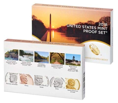 2018 S US Mint Proof Set 10 Coin Set Clad
