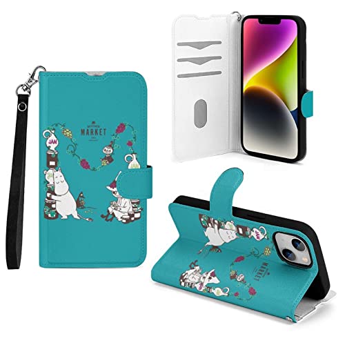 Gasudeo Mobile Cover, Notebook Type, Lightweight, Stand Function, Mobile Phone Case, Card Storage, TPU, Thin, Shockproof, Popular, Unisex, Cute