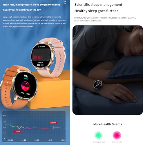 Reloj Inteligente AMOLED 1,39" 5ATM con Llamadas y Mon - Imagen 6