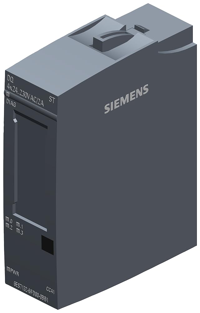 Módulo salida digital Siemens para controlar cargas de hasta 2A en unidades B1
