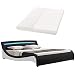 Produktbild ArtLife Polsterbett Malaga 140 x 200 cm  Bett mit Lattenrost, Matratze & LED Beleuchtung Kopfteil  Bettgestell mit Kunstleder  Jugendbett schwarz
