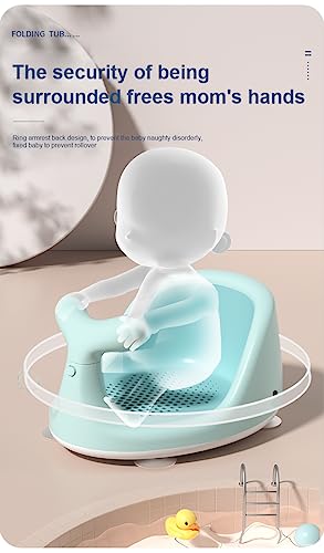 image for Baby Bath Seat - Bathtub - Chair Toddler - Non-Slip- Portable Toddler 
