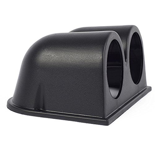 Soporte para indicador de coche de 52mm universal negro para salpicadero 2