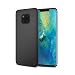 Produktbild Agedate für Huawei Mate 20 Pro Hülle, Silikon Schutzhülle Abdeckung für Huawei Mate 20 Pro 6,39 Zoll, Weiche TPU Ganzkörperhülle, Stoßfest, Verdickt, Mattschwarz