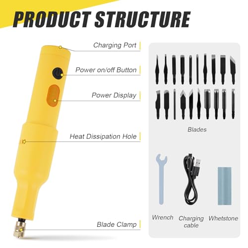 YUCHENGTECH Electric Wood Chisel Tool