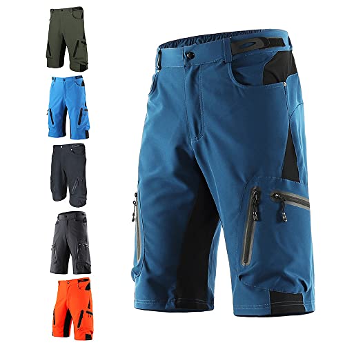 Calções de ciclismo,mewmewcat Baggy Shorts Ciclismo da bicicleta BTT Calças Shorts respirável soltas