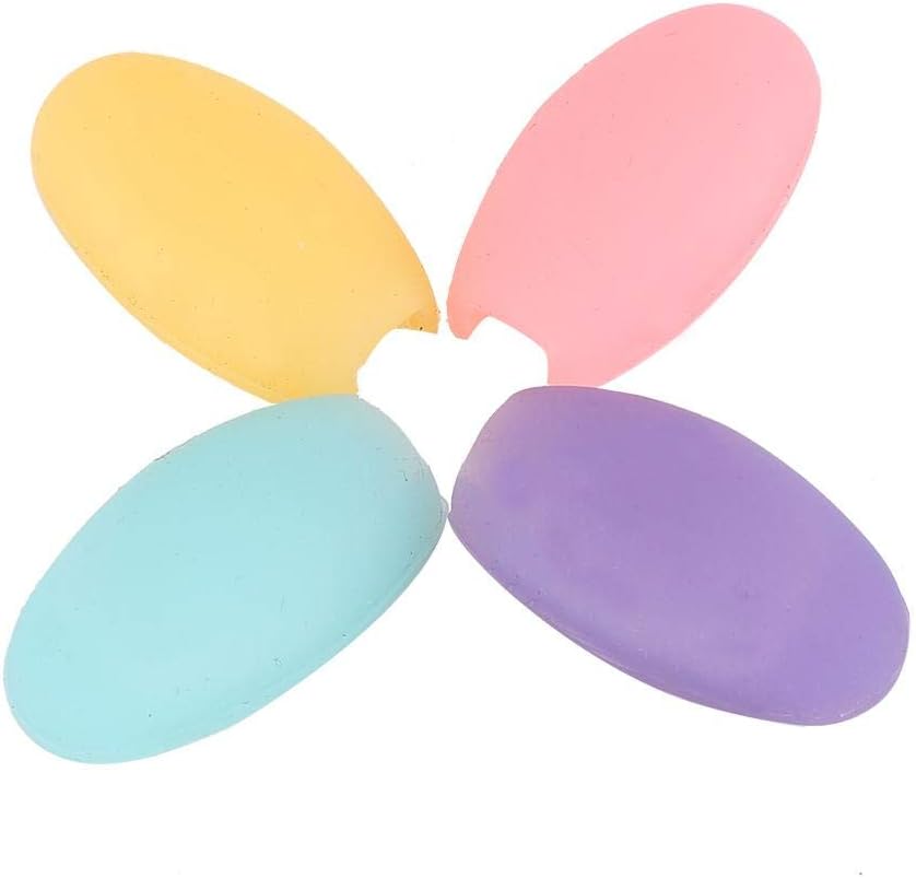 4Pcs Flute Finger Rest, Flute Finger Protector Flute Parts Silicone Wind Instrument Accessories Yellow/Pink/Purple/Aquamarine : Musical Instruments