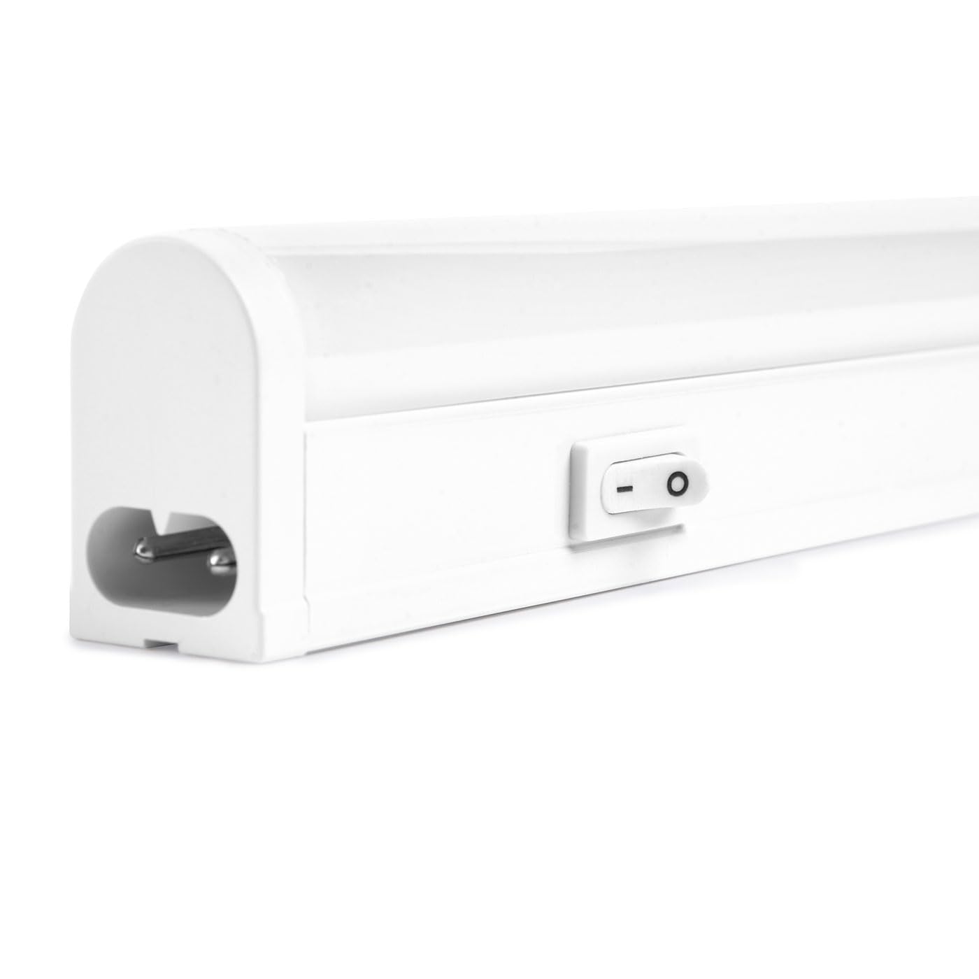 NCC-Licht Lightbar Connect Linex - Juego de 4 luces LED para debajo de muebles (86 cm, IP20, 15 W, 1650 lm, luz blanca cálida, 3000 K, con interruptor)