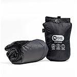 trtl Mini Wrap Compact Travel Blanket - Quilted Insulation - Convenient, Packable Blanket - Comes with Roll-Top Bag - Features a Secure Pocket