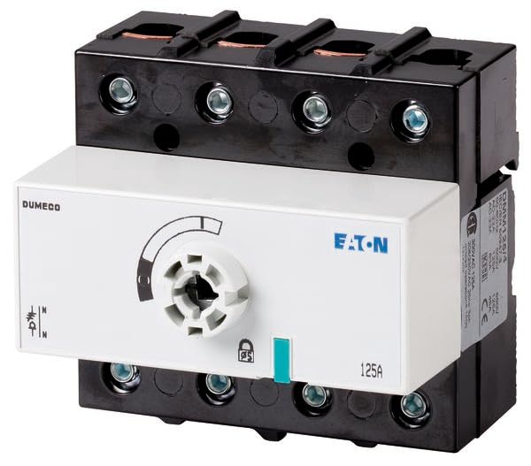 Isolateur Eaton 125A pour tableau électrique compact à bornes verticales