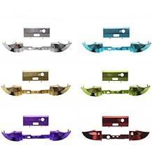 Chrome LB RB Bumper Trigger Button Mod Kit Middle Bar Holder for Xbox Series X S Controller Replacement Chrome Gold