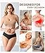BRABIC Front Closure Post Surgery Compression Bras for Women Mastectomy Bra with Adjustable Straps Wirefree Dark Beige