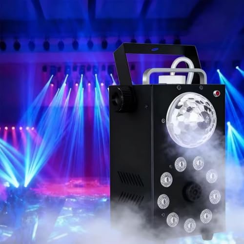Máquina de humo 700W con control remoto inalámbrico, efectos de iluminación RGB para escenario, fiestas y DJ