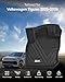 3W Floor Mats & Cargo Liner & Seatback Mats for Volkswagen Tiguan 2025 2026, All-Weather Protection TPE Car Mats 2 Rows Full Set for VW Tiguan Accessories, Black