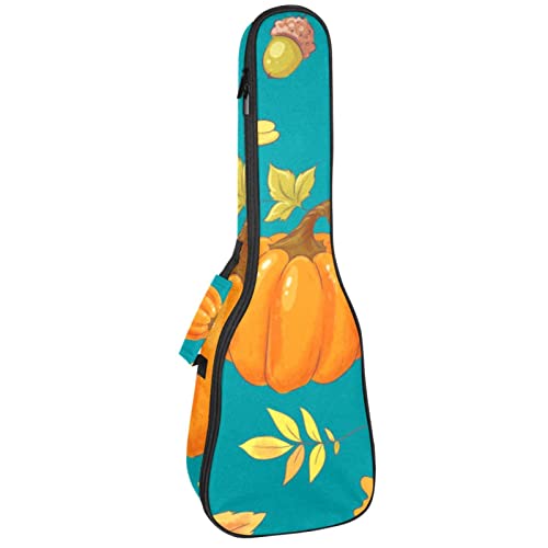 Housse ukulélé ténor étanche rembourrée sac à dos motif automne
