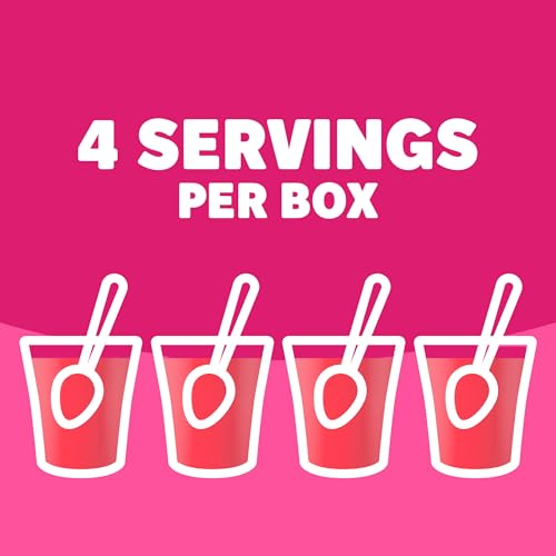 Jell-O Raspberry Gelatin Mix (3 oz Box)