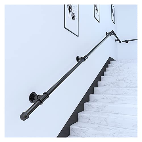 Main courante d'escalier dorée en kit complet de 1m à 6m - 2
