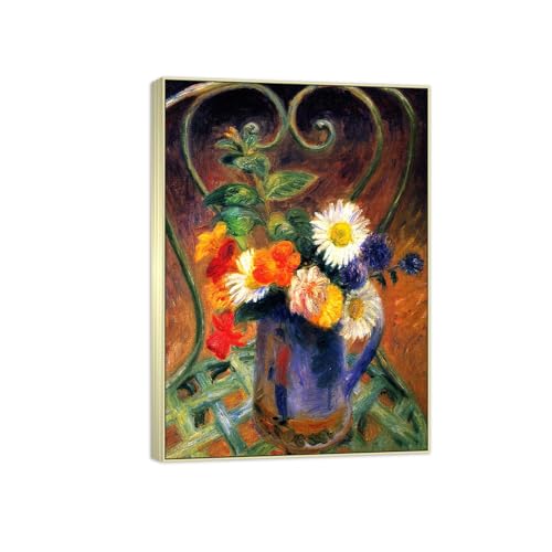 Tableau William Glackens cadre argenté : l'excellence de la décoration de salon