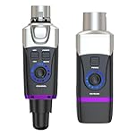 Xvive U35C XLR Plug-on Wireless System for Condenser Microphone with 48V/12V Phantom Power (5.8GHz)