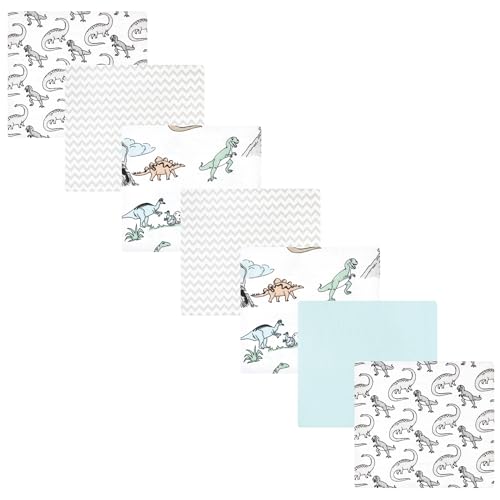 Image of Luvable Friends Little Treasure Flannel Receiving Blankets 7pk