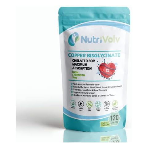 Copper Bisglycinate Vegan Capsules for Heart Health Cover